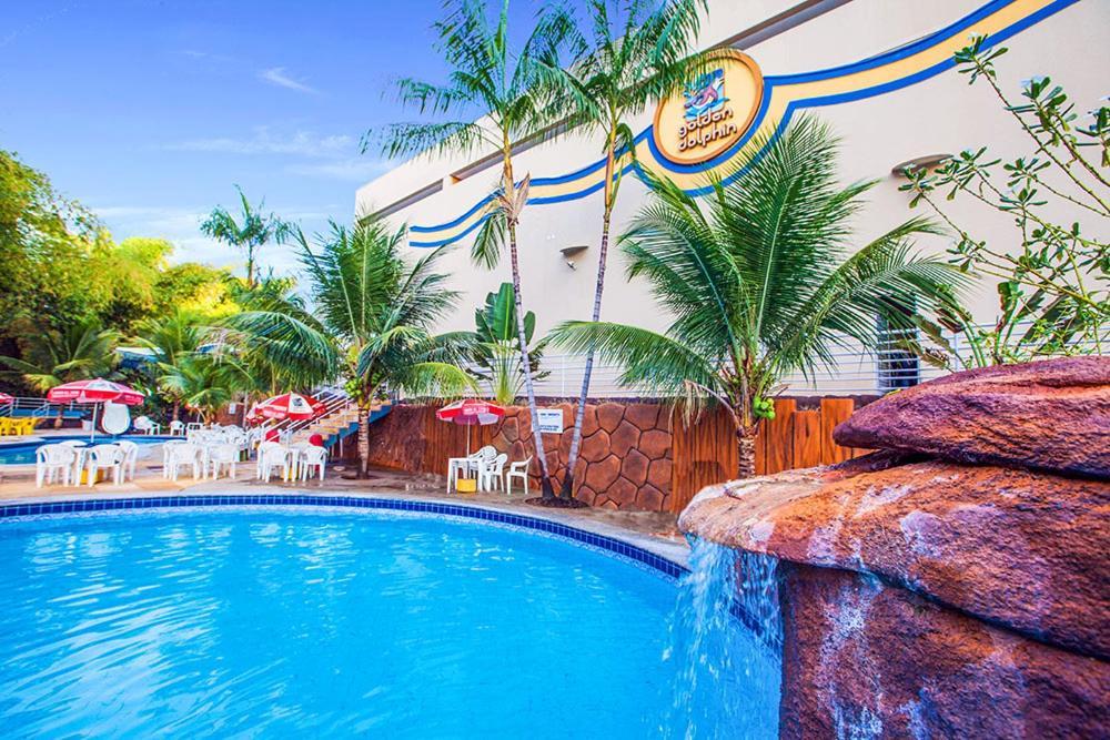 Golden Dolphin Grand Hotel Oficial Caldas Novas Exterior photo